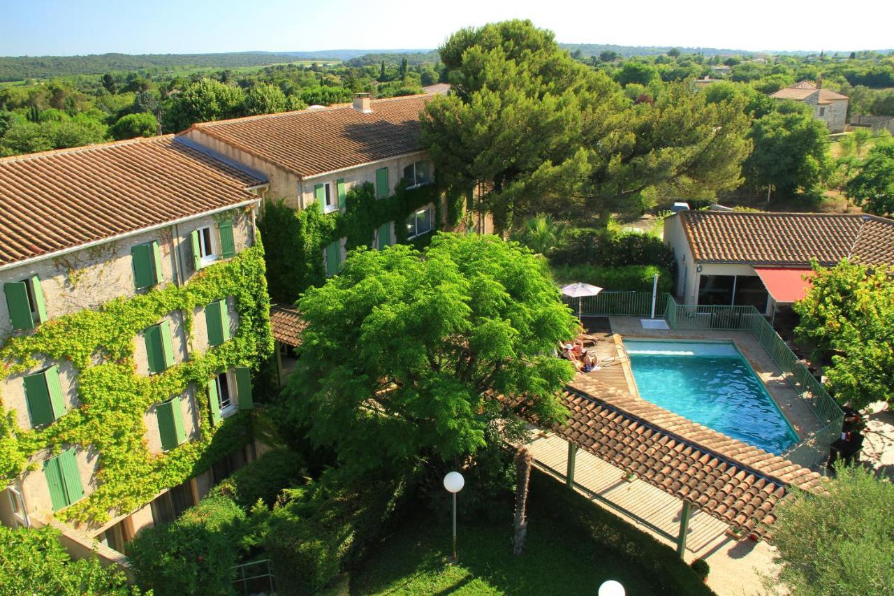 Logis Hotel Restaurant Uzes Pont Du Gard エクステリア 写真